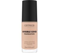 Catrice Invisible Cover Foundation, n.º 012C, Nude, hidratante, de larga duración, natural, para piel seca, vegana, sin aceite, sin parabenos, sin micropartículas de plástico, 1 unidad (30 ml)