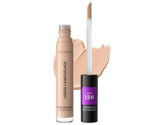CATRICE Liquid Camouflage High Coverage Concealer 005-Light Natural 5ml | Alta cobertura y 12 horas de duración, Textura líquida sin siliconas, Resistente al agua y a prueba de transferencias, 5 ml