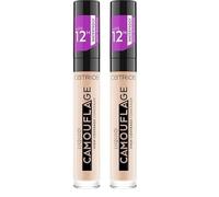 CATRICE Liquid Camouflage High Coverage Concealer 005-Light Natural 5ml (Paquete de 2)