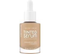 Catrice Nude Drop Tinted Serum Foundation, No. 030C, Nude, Long-Lasting, Matting, Natural, for Sensitive Skin, Vegan, Oil-Free, Perfume, Alcohol-Free, Pack of 1 (30 ml)