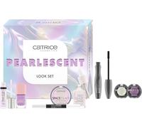 Catrice Pearlescent Look Set, set de maquillaje de 8 piezas, para rostro, ojos, labios y uñas, acabado irisado para un look radiante, set todo en uno