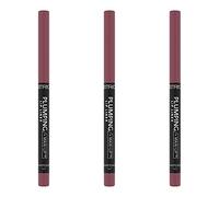 Catrice Plumping Lip Liner, lápiz de labios, perfilador de labios, resistente al maquillaje, n.º 060 Cheers To Life, nude, matificante, mate, vegano, resistente al agua, paquete de 3 (3 x 0,35 g)