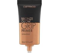 Catrice Prebase Bronze Glow Grip Primer, hidratar/humectar, de larga duración, cuidado, luminoso, rociado (30ml)