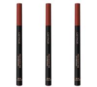 Catrice Precision Ink Lip Liner Stain, n.º 040, rojo, efecto tinte, mate, vegano, sin perfume, sin aceite, sin conservantes, 3 unidades (3 x 1 ml)