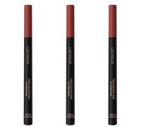 Catrice Precision Ink Lip Liner Stain, n.º 050, rojo, efecto tinte, mate, vegano, sin perfume, sin aceite, sin conservantes, 3 unidades (3 x 1 ml)