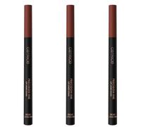 Catrice Precision Ink Lip Liner Stain, n.º 090, marrón, efecto colorante, mate, vegano, sin perfume, sin aceite, sin conservantes, 3 unidades (3 x 1 ml)