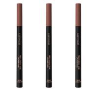 Catrice Precision Ink Lip Liner Stain, nº 010, Nude, efecto colorante, mate, vegano, sin perfume, sin aceite, sin conservantes, 3 unidades (3 x 1 ml)