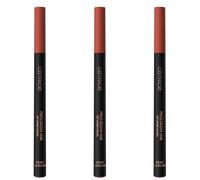 Catrice Precision Ink Lip Liner Stain, nº 020, Nude, efecto colorante, mate, vegano, sin perfume, sin aceite, sin conservantes, 3 unidades (3 x 1 ml)