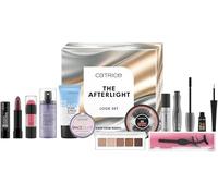 Catrice The Afterlight Look Set, set de maquillaje, looks de día a noche, primer, máscara, iluminador, bálsamo labial, etc., atemporal & versátil