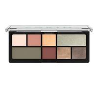 Catrice The Cozy Earth Eyeshadow Paleta de sombras de ojos, multicolor, 8 colores, larga duración, resultado de expresión, altamente pigmentado, vegano, sin micropartículas de plástico, sin perfume,