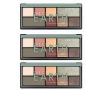Catrice The Cozy Earth Eyeshadow Paleta de sombras de ojos, multicolor, 8 colores, larga duración, resultado de expresión, altamente pigmentado, vegana, sin micropartículas de plástico, sin perfume