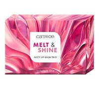 Catrice Trío de bálsamos labiales Melt & Shine Juicy Lip Balm, brillante, rociado (3.9g)