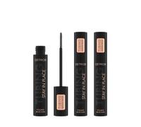 Catrice TUBING Stay In Place Volume Mascara, n.º 010, negro, de larga duración, volumentificante, ultra negro, vegano, sin micropartículas de plástico, sin nanopartículas, sin perfume, 3 unidades (3 x