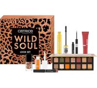 Catrice Wild Soul Look Set, set de maquillaje de 7 piezas, tonos tierra cálidos, para ojos, labios, tez & uñas, look glam natural, set todo en uno