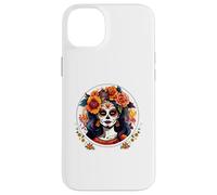 CATRINA DAY FLORAL AZÚCAR SKULL LOS MUERTOS CAMISETAS HALLOWEEN Carcasa para iPhone 14 Plus