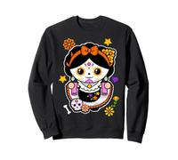 Catrina Hispanic Heritage Month Mexican Sugar Skull Sudadera