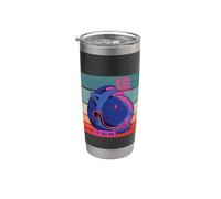 Catronauta Gato Astronauta En Las Profundidades Del Espacio Vaso térmico de acero inoxidable de doble pared