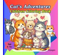 Cat's Adventure Coloring Book