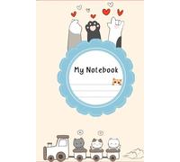 Cats and Friends Notebook: Cats Notebook great for note everything you want. With a size of 6x9 inch. It's easy to carry anywhere.