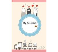 Cats and Friends Notebook: Cats Notebook great for note everything you want. With a size of 6x9 inch. It's easy to carry anywhere.