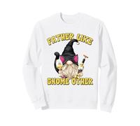 Cats and Wine GNOME Graphic For Men Funny Cat Dad Saying Sudadera