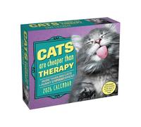 Cats Are Cheaper Than Therapy 2026 Day-to-Day Calendar: More Than 365 Cats