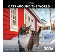 Cats Around The World 2026 Calendar: Adorable Cats From Every Corner of the Globe
