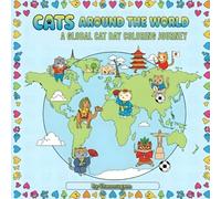 Cats Around the World: A Global Cat Day Coloring Journey 4-8