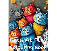 Cats At Play Colouring Book
