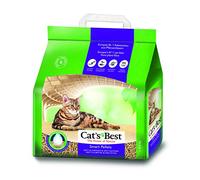 Cat's Best Arena para Gatos Aglomerante Smart Pellets, Tierra para Gatos de hasta 7 Semanas de Uso, Lecho para Gatos Natural Absorbente, 5 kg