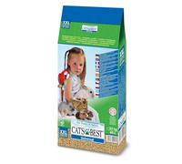 Cat'S Best Universal Arena para Gatos 22 kg. Arena para Pájaros, Conejos, Roedores... Biodegradable Sin Polvo. Lecho para Gatos Ecológico de Fibra Vegetal.