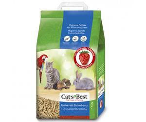 Cat's Best Universal Strawberry - Arena Pellets con Aroma a Fresa - Cantidad: 5,5 kg