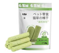 Cats Chew Sticks - Stick Natural Cat Trewthing, Snack de Interior Comestible | de la Bola de basada en la Hierba, golosinas para el Dormitorio, Mascota de la casa de Campo, Limpiador