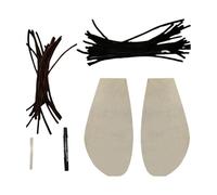 Cats Cockroach Costume, Wings and Antenna Accessory Set, 5.91x9.84 Inches Adjustable & Suitable, Holiday Festival Outfit for Cosplay Dress Up Apparel, Fun Pet Supplie Small Felines