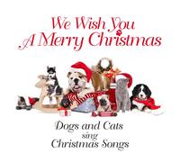 Cats & Dogs Sing Christmas Songs - We Wish You A Merry Christmas