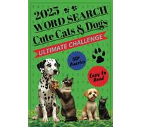 Cats & Dogs Word Search: Word Searches with Easy to Read Print, Cats & Dogs Word Search| 6x9 inches, 110 pages| 50+ puzzles...Gift for free time, Holidays, Vacations, Camping.