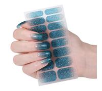 Cats Eye Gels Uñas Pegatinas Geles Uñas Envoltura de Uñas Brillantes Abrillantador Envoltura de Gel Uñas Rayas Uñas Decoración Arte para Mujeres Gatos Gel Tiras de Uñas Geles Pegatinas Brillantes