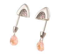 Cats Hechos A Mano Cabasteros De Perforación Orejas Con Circonía Cúbica Cañas Huesos Orejas