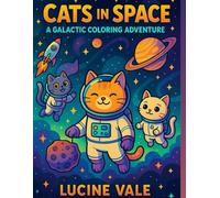 Cats In Space: A galactic coloring adventure