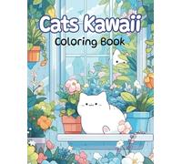 " Cats Kawaii : A Purrfectly Adorable Cat Coloring Adventure"