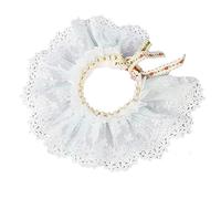 Cats Lace Collar Cute Fashion Pet Lace Bandana Princess Cats Costume for Cats Pet Supplies Clothing (Blue)