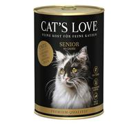 Cat'S Love | Alimento Húmedo para Gatos | Variedad Latas | 12 x 400 Gr | Sin Cereales ni aditivos Artificiales (12x400Gr, Pato Senior)