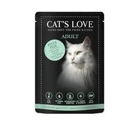 Cat'S Love | Alimento Húmedo para Gatos | Variedad Sobres | 24 x 85 Gr | Sin Cereales ni aditivos Artificiales | (24x85Gr, Pavo)
