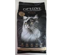 Cat's Love Alimento seco para gatos a partir de 10 años, pato, 86% proteína animal, 2 kg
