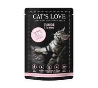 Cat'S Love Kitten | Alimento Húmedo para Gatitos | Variedad Sobres | 36 x 85 Gr | Sin Cereales ni aditivos Artificiales | (36x85Gr, Pollo)