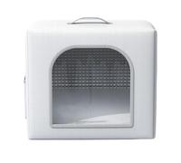 Cats Niche House - Cat House Refrescante | Cat Nicho Al Aire Libre | Refugio Helado Anti-Chaud Plegable para Y | Cabaña Portátil con Bolsas De Cojín Y Refrigerante