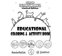 Cats of Latin America Coloring & Activity Book: Cats Del Mundo