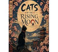 Cats of the Rising Moon: An Elegant Japanese-Inspired Cat Art Book to Color