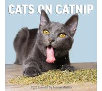 Cats on Catnip Wall Calendar 2026: A Year of Cats Living the High Life