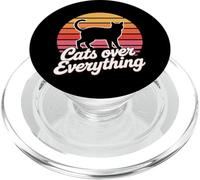 Cats Over Everything PopSockets PopGrip para MagSafe